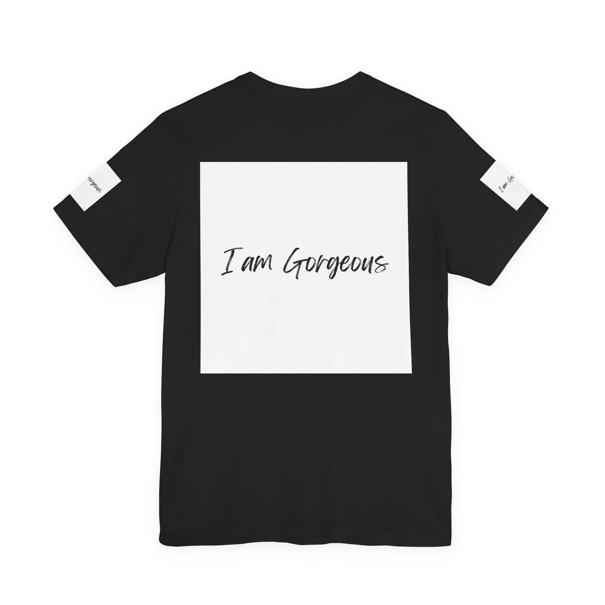 She Is Gorgeous illustration T-Shirt | Pink Afro Woman Artwork