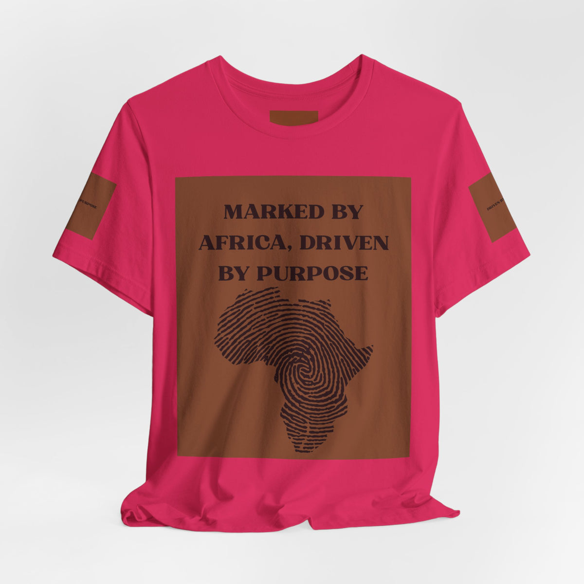 Marked by Africa Unisex Jersey Tee - Driven by Purpose Graphic Shirt