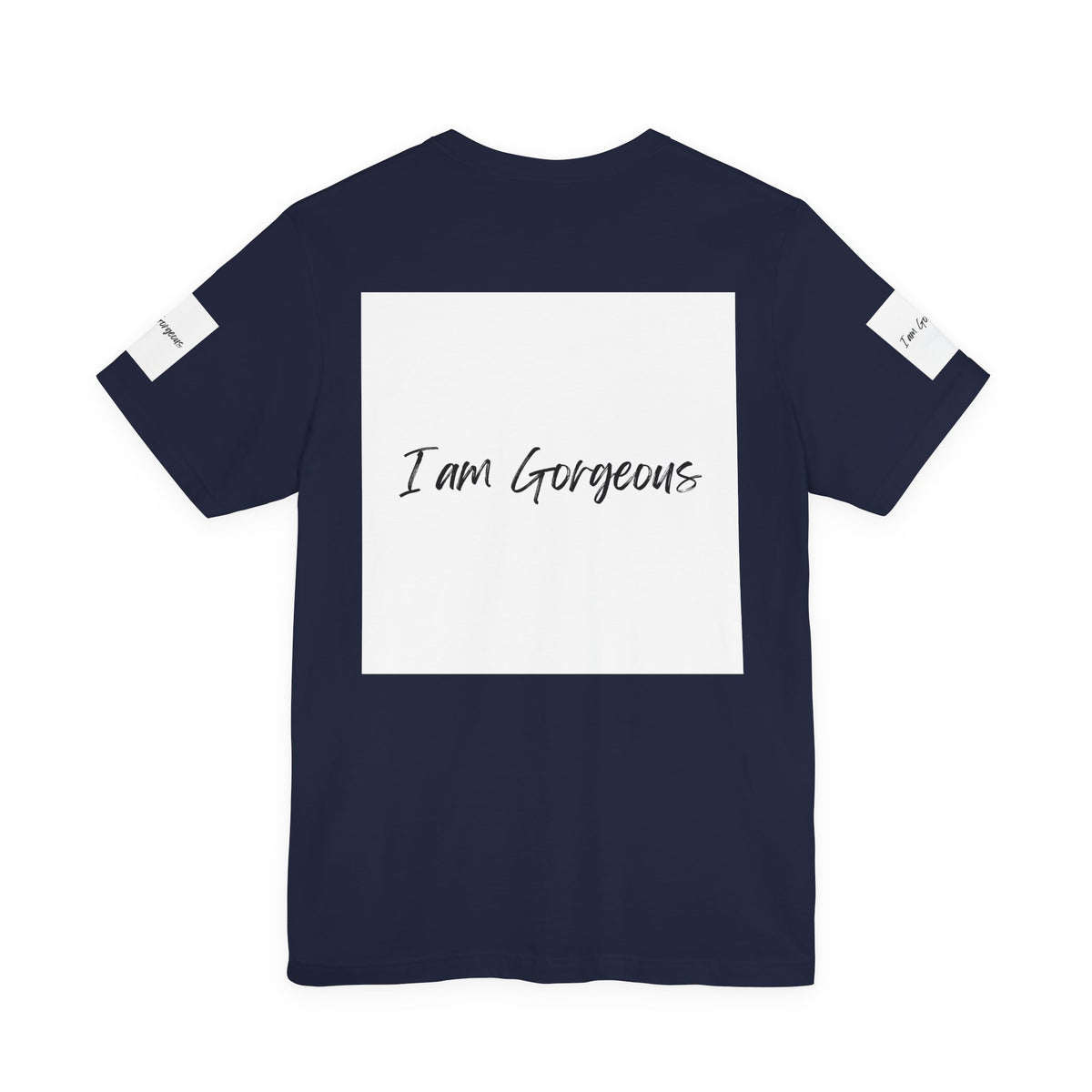 She Is Gorgeous illustration T-Shirt | Pink Afro Woman Artwork