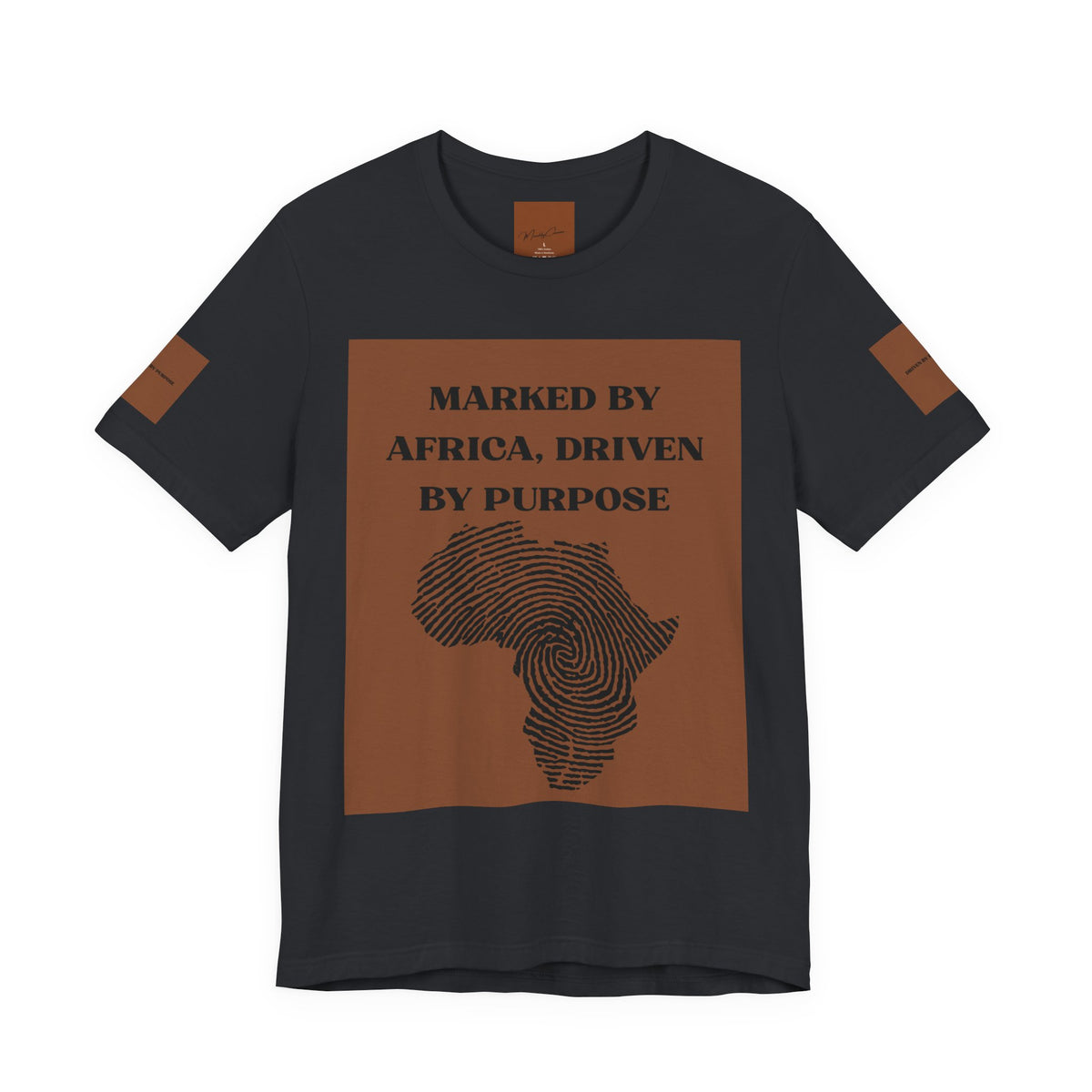Marked by Africa Unisex Jersey Tee - Driven by Purpose Graphic Shirt