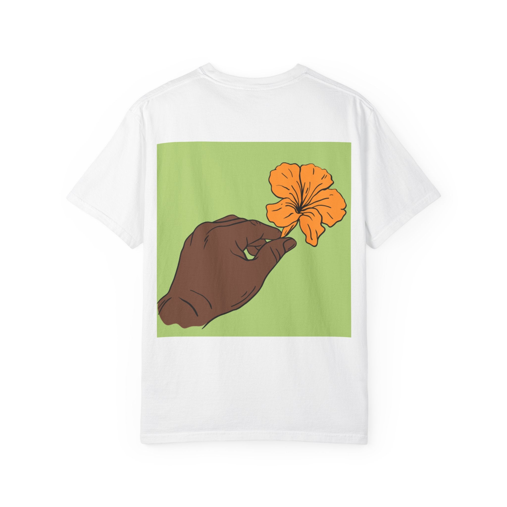 Inspirational Flower T-Shirt, Positive Quote Tee, Nature Lover Gift, Unisex Graphic Tee, Motivational Apparel, Spring Fashion