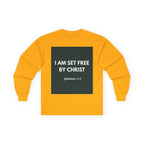Galatians 5:1 Inspirational Long Sleeve Tee