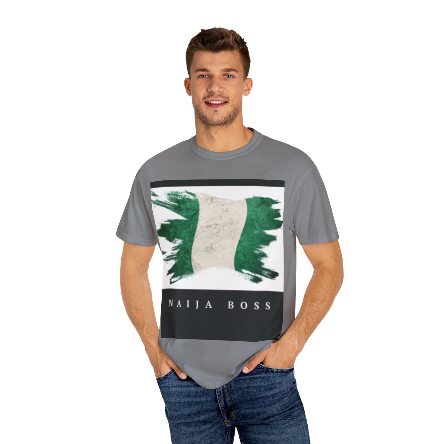 Unisex Nigerian Flag T-Shirt - Naija Boss Graphic Tee