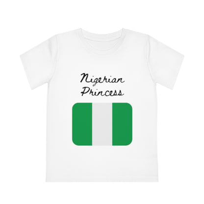 Nigerian Princess Kids' T-Shirt - Celebrate Heritage and Culture