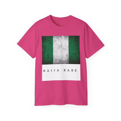 Naija Babe Unisex Ultra Cotton Tee - Celebrate Nigerian Pride