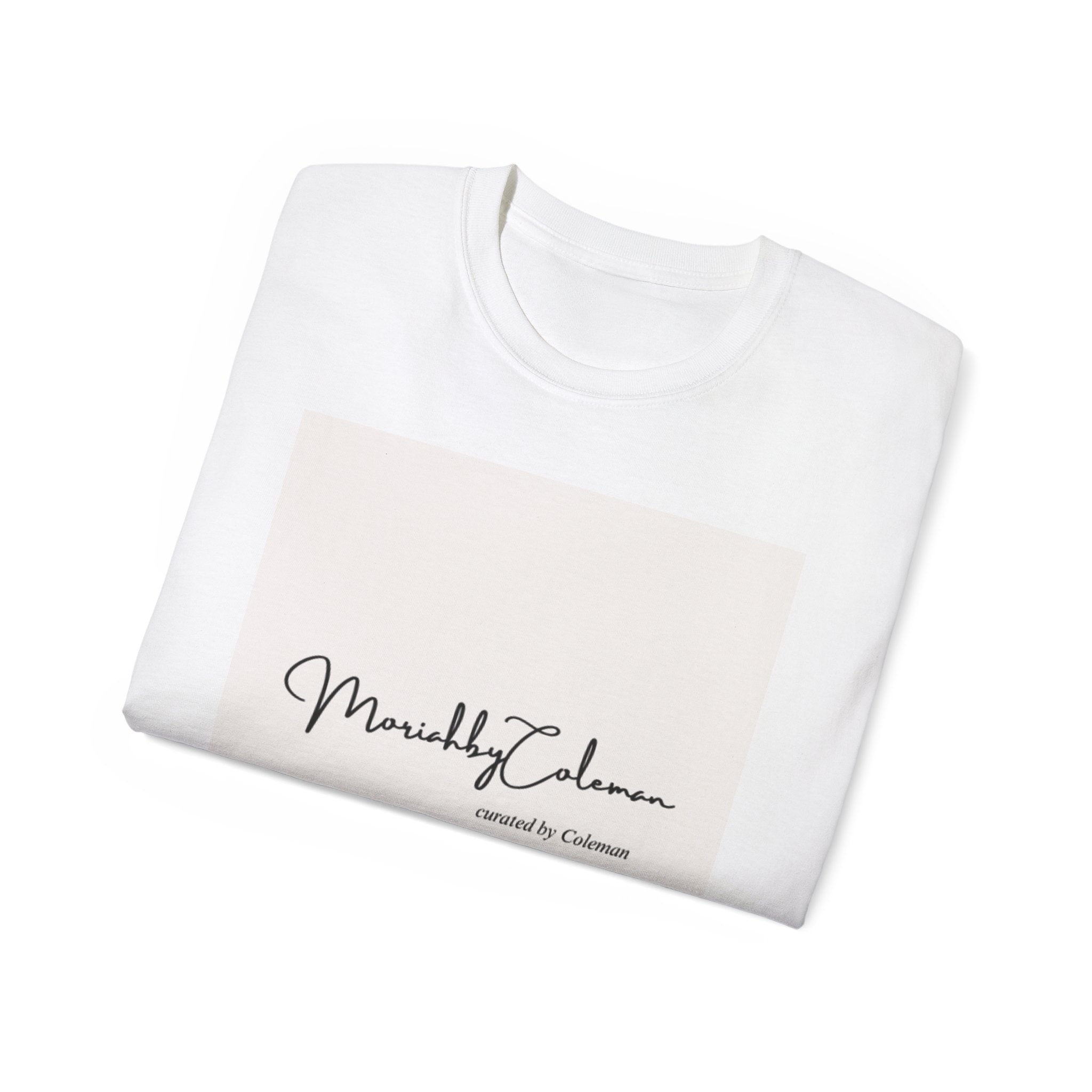 Minimalist Signature Tee, Stylish Tee, Unisex Cotton Shirt, Casual Wear, Trendy Gift for Her or Him, Everyday Wardrobe Staple