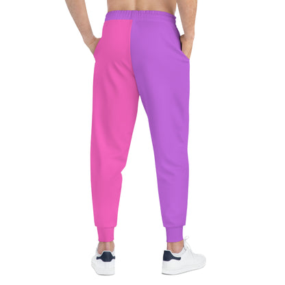 Vibrant Athletic Joggers - Trendy Gradient Pants for Active Lifestyle