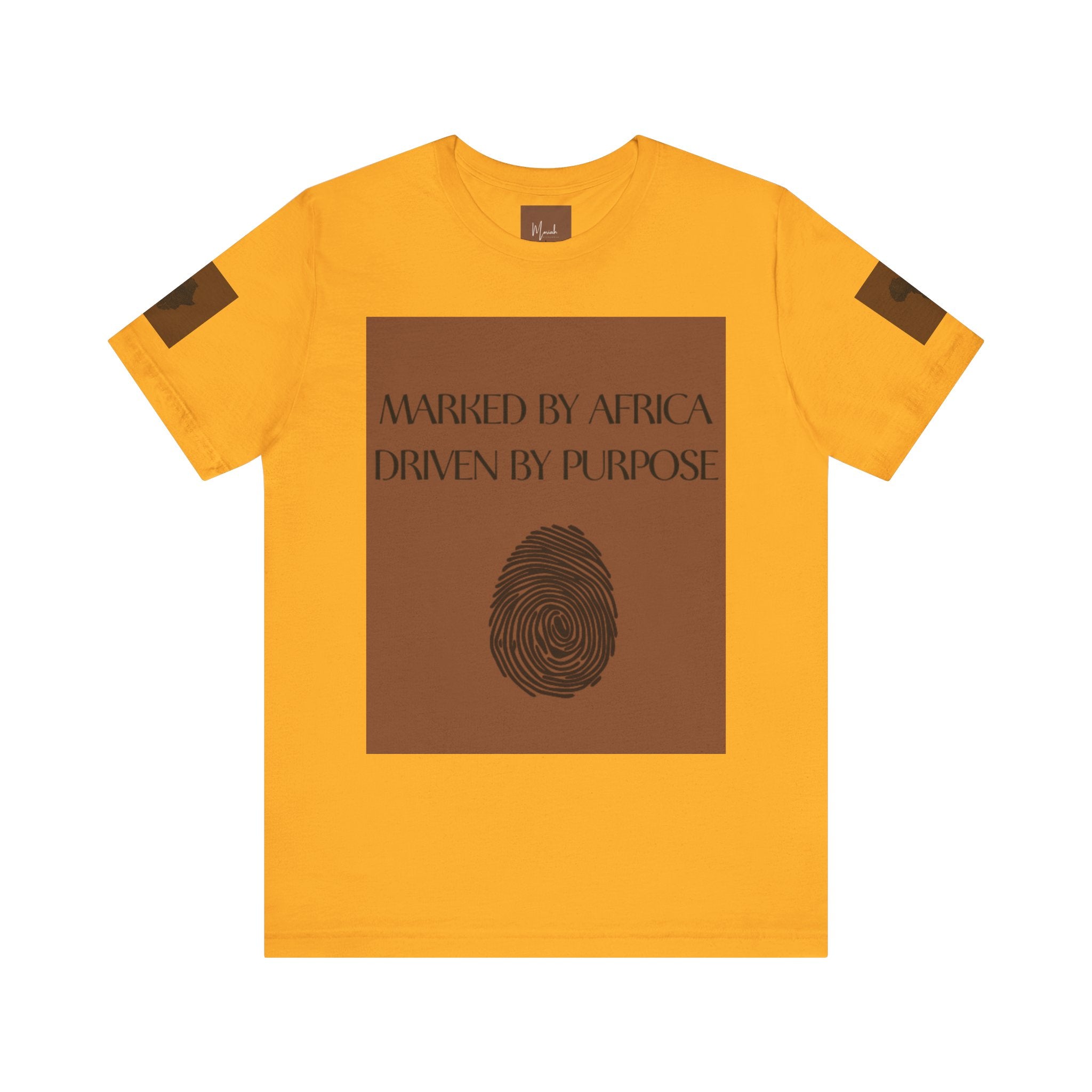 Marked by Africa Unisex Jersey Tee - Driven by Purpose Graphic Shirt