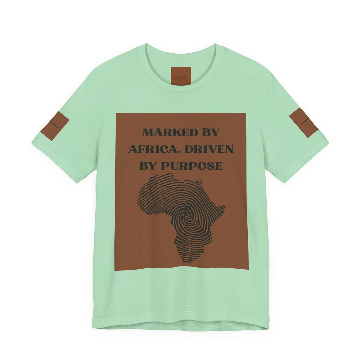 Marked by Africa Unisex Jersey Tee - Driven by Purpose Graphic Shirt