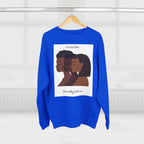 Irresistible Crewneck Sweatshirt, Black Woman Sweatshirt, Women's Fashion Top, Casual Layering, Gift for Her, Streetwear Style