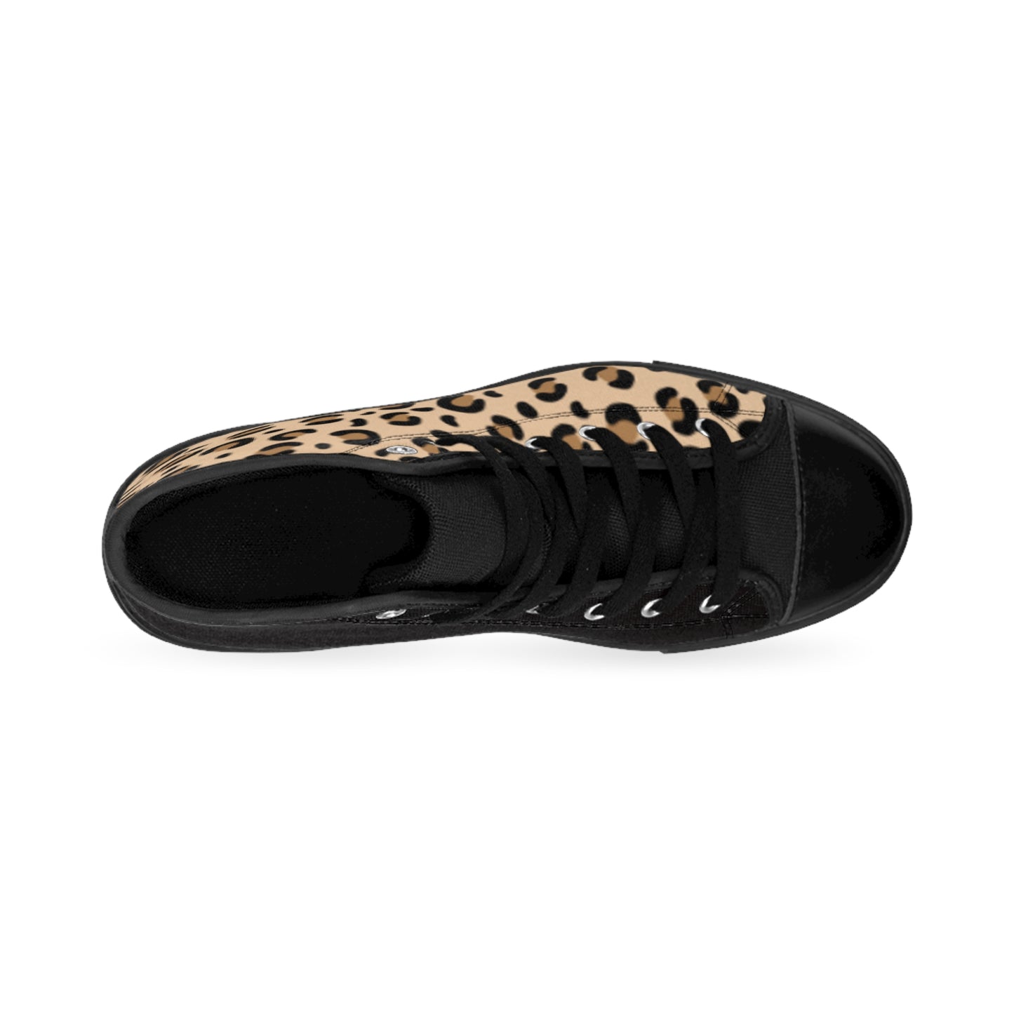 Leopard Print High Top Sneakers for Trendy Women