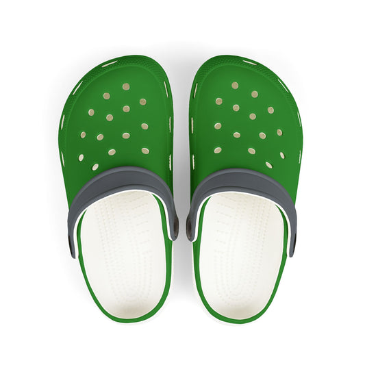 Kids' Green EVA Foam Clogs - Comfortable Garden & Play Shoes