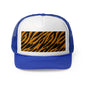 Stylish Tiger Print Trucker Cap - Trendy Outdoor Hat