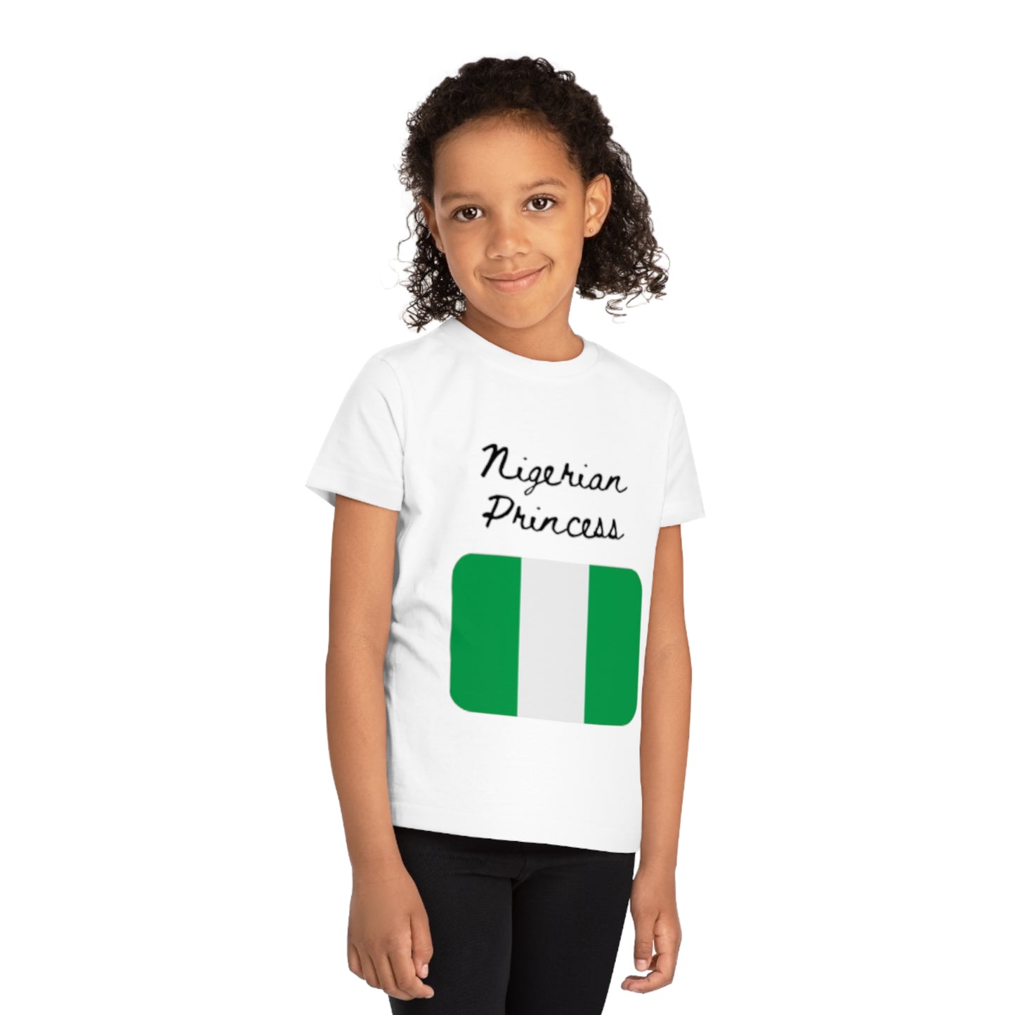 Nigerian Princess Kids' T-Shirt - Celebrate Heritage and Culture