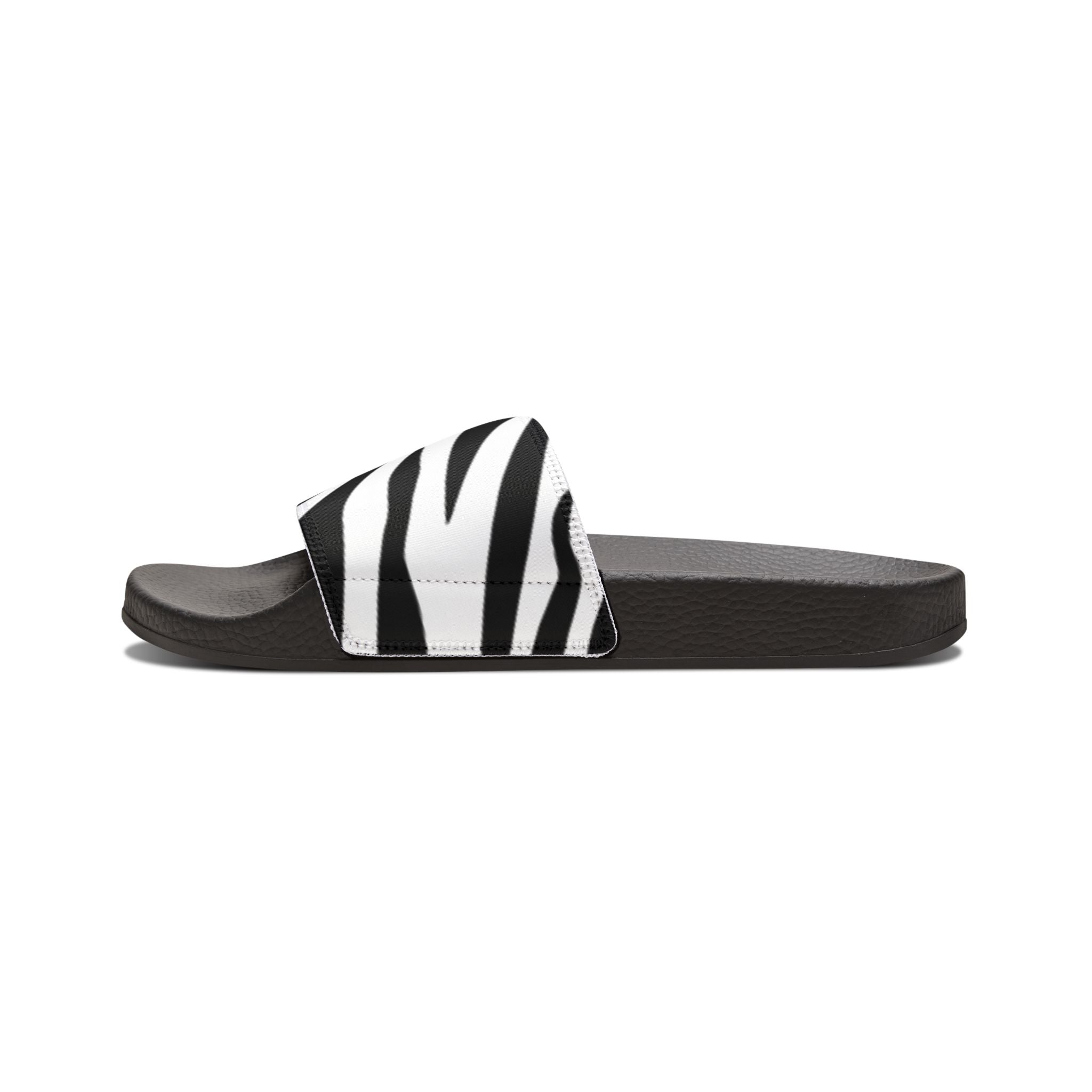 Trendy Women's Zebra Print Removable-Strap Sandals