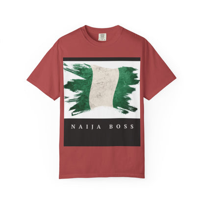 Unisex Nigerian Flag T-Shirt - Naija Boss Graphic Tee