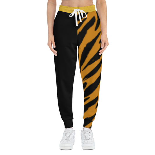 Stylish Tiger Stripe Athletic Joggers for Active Lifestyle