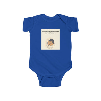 Created in His Love Infant Bodysuit - Adorable Baby Outfit for Newborns