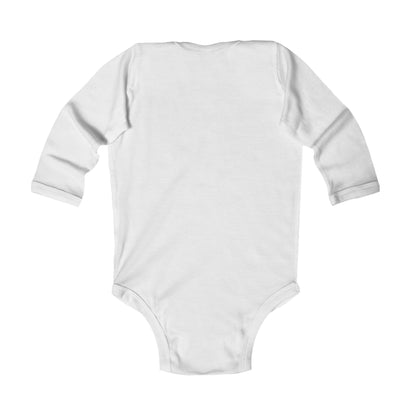 Diverse Friendship Infant Long Sleeve Bodysuit - Cute Cartoon Design