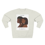 Irresistible Crewneck Sweatshirt, Black Woman Sweatshirt, Women's Fashion Top, Casual Layering, Gift for Her, Streetwear Style