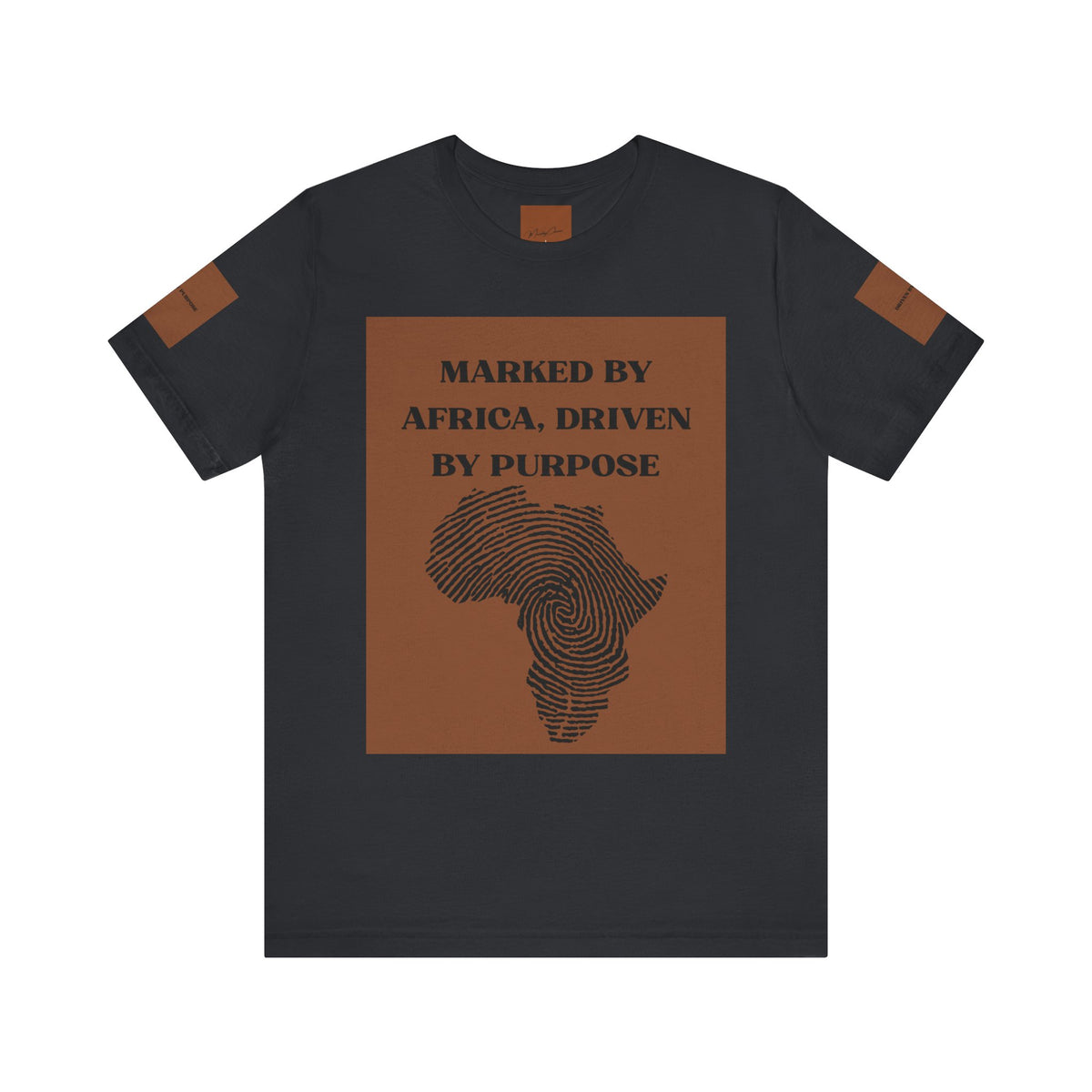 Marked by Africa Unisex Jersey Tee - Driven by Purpose Graphic Shirt