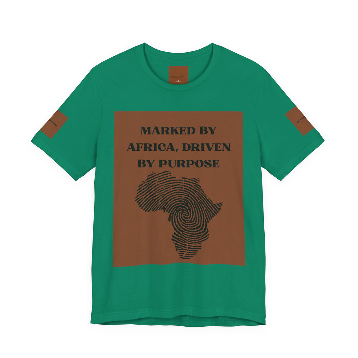 Marked by Africa Unisex Jersey Tee - Driven by Purpose Graphic Shirt