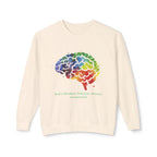 God's Wisdom Rainbow Crewneck Sweatshirt - Unisex Inspirational Apparel