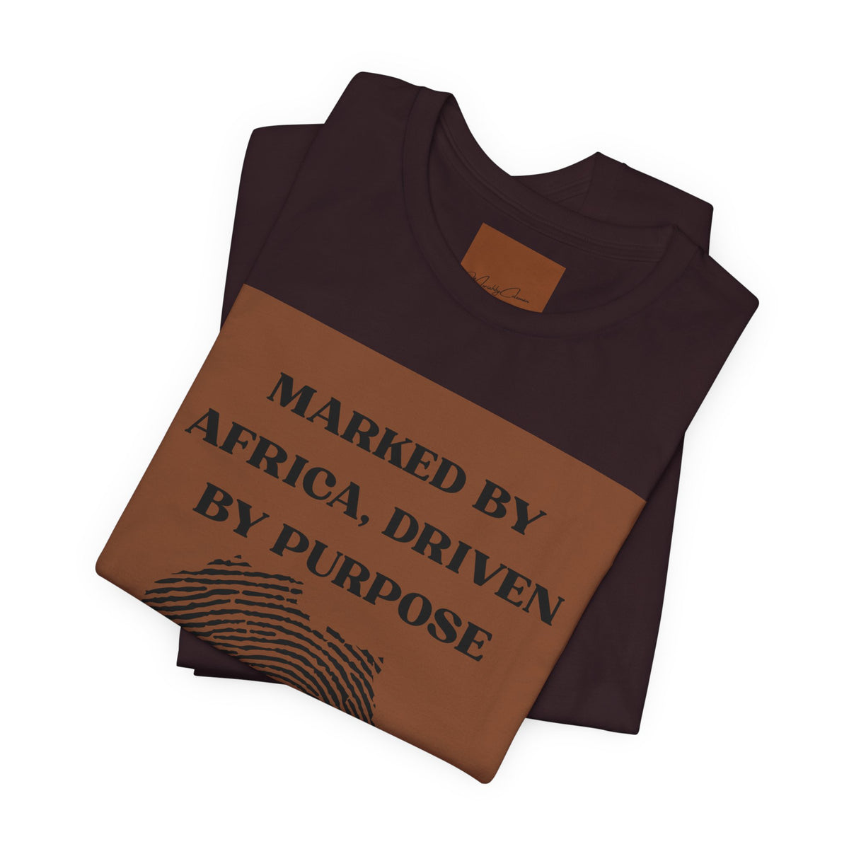 Marked by Africa Unisex Jersey Tee - Driven by Purpose Graphic Shirt