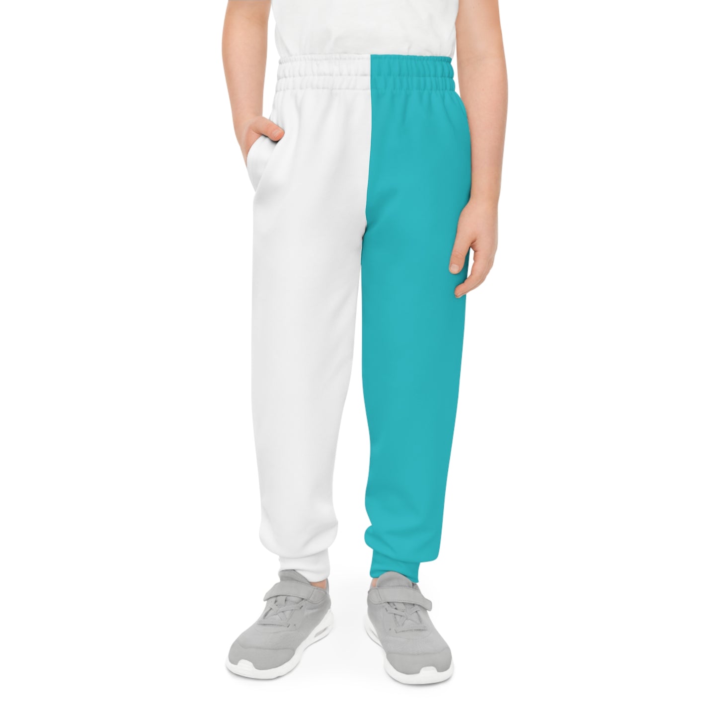 Cool Two-Tone Youth Joggers for Active Kids - Stylish & Comfortable