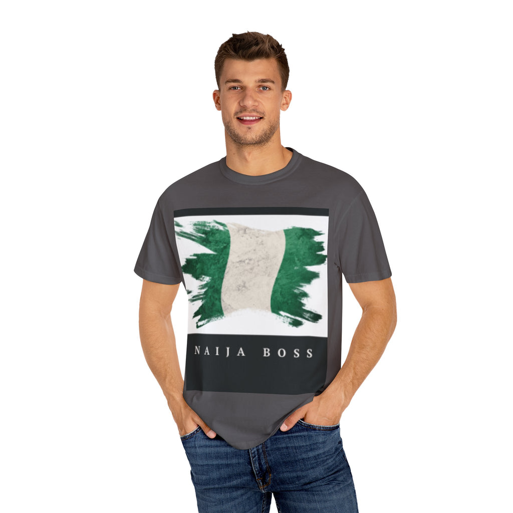 Unisex Nigerian Flag T-Shirt - Naija Boss Graphic Tee