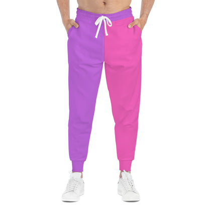 Vibrant Athletic Joggers - Trendy Gradient Pants for Active Lifestyle