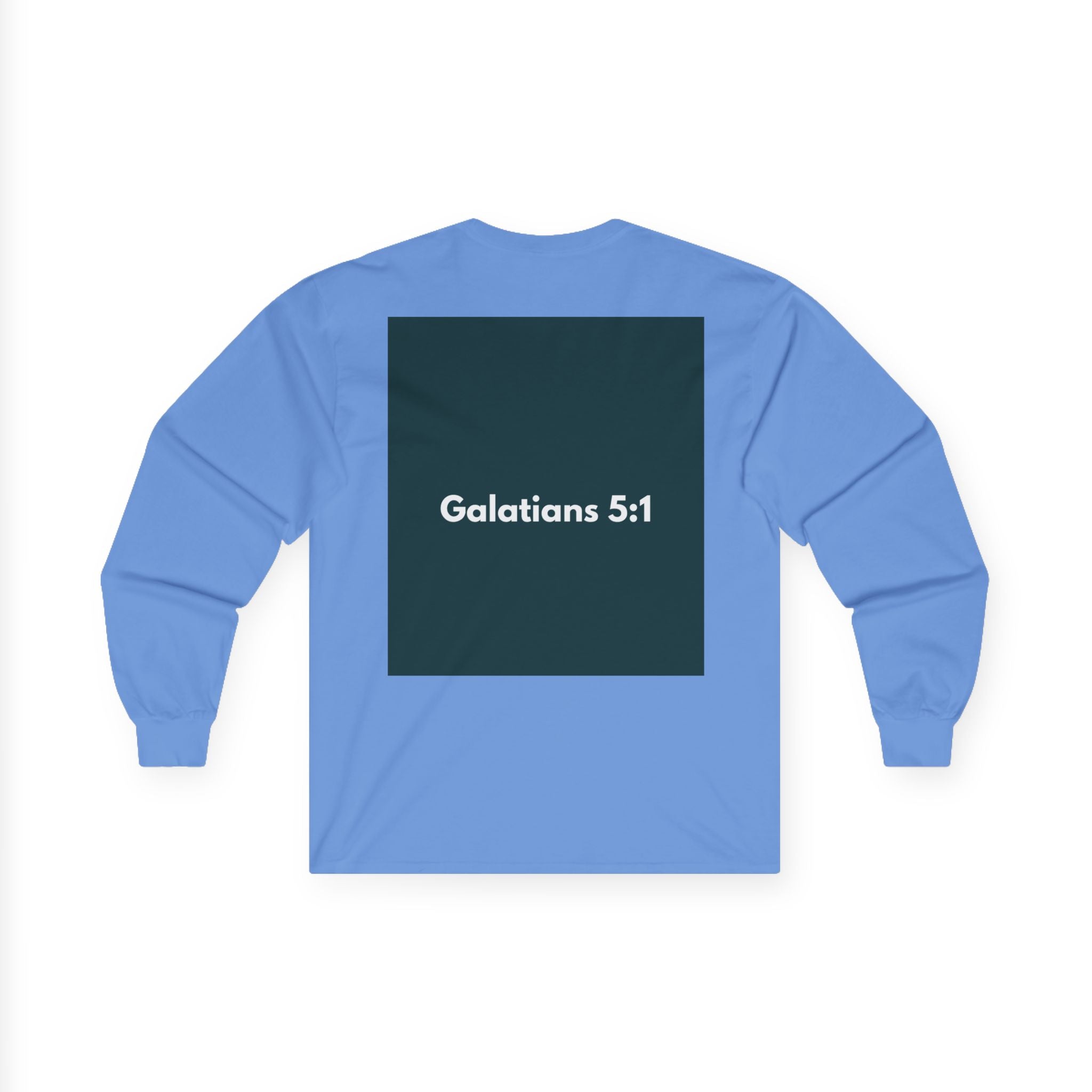 Galatians 5:1 Inspirational Long Sleeve Tee