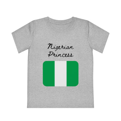 Nigerian Princess Kids' T-Shirt - Celebrate Heritage and Culture