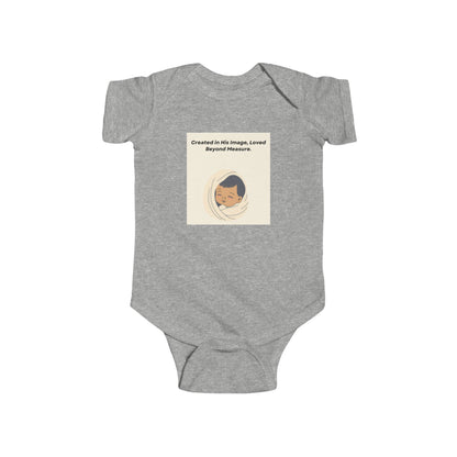 Created in His Love Infant Bodysuit - Adorable Baby Outfit for Newborns