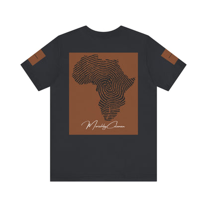 Marked by Africa Unisex Jersey Tee - Driven by Purpose Graphic Shirt