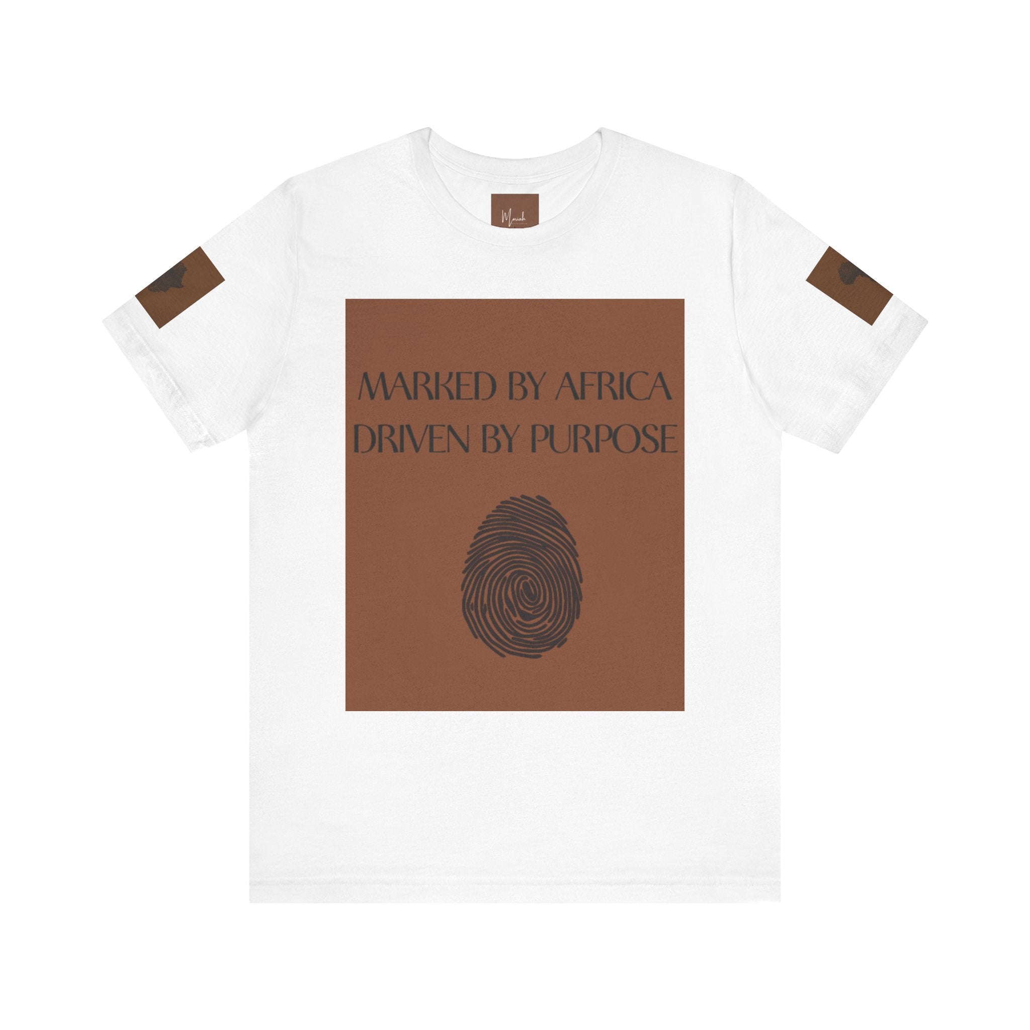 Marked by Africa Unisex Jersey Tee - Driven by Purpose Graphic Shirt