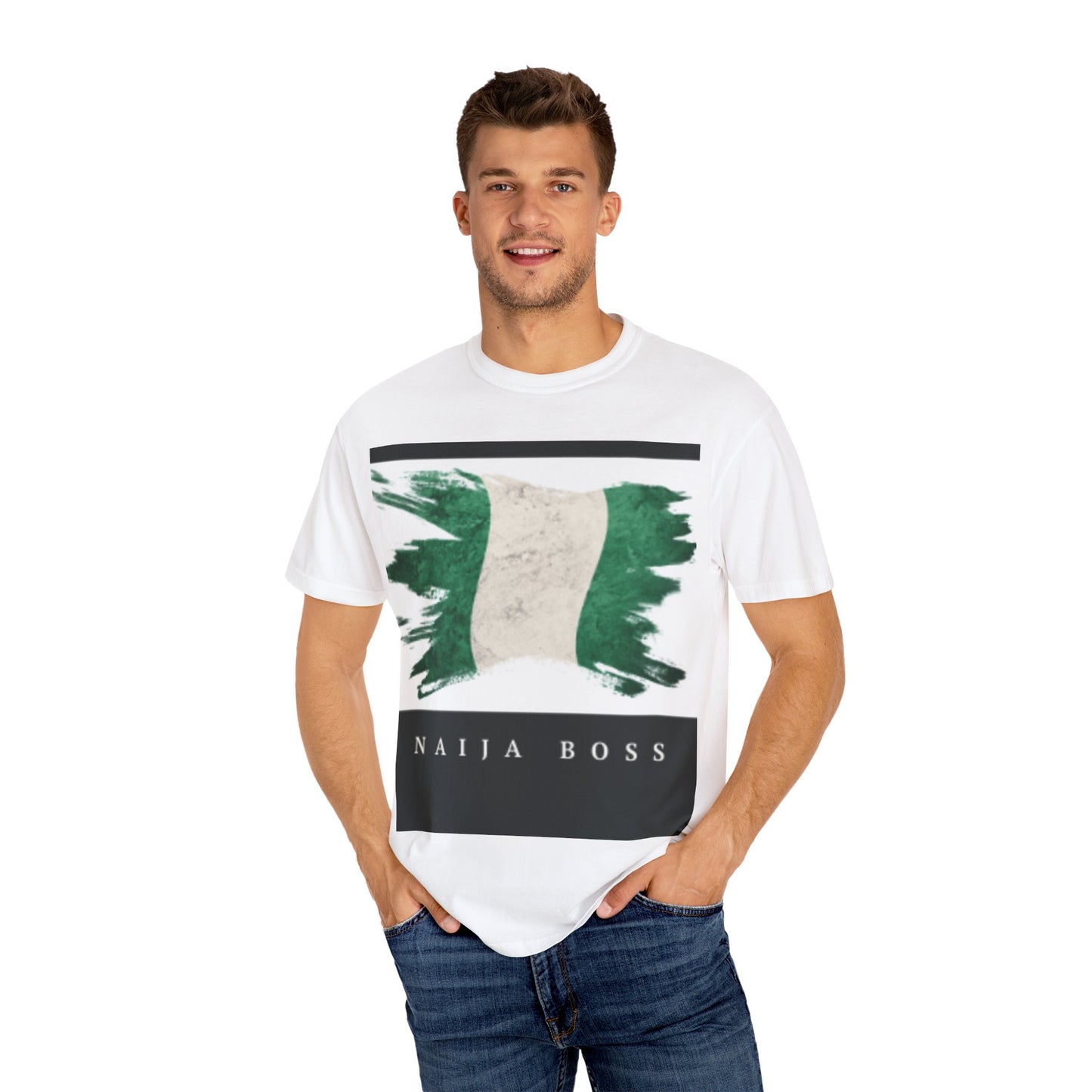 Unisex Nigerian Flag T-Shirt - Naija Boss Graphic Tee