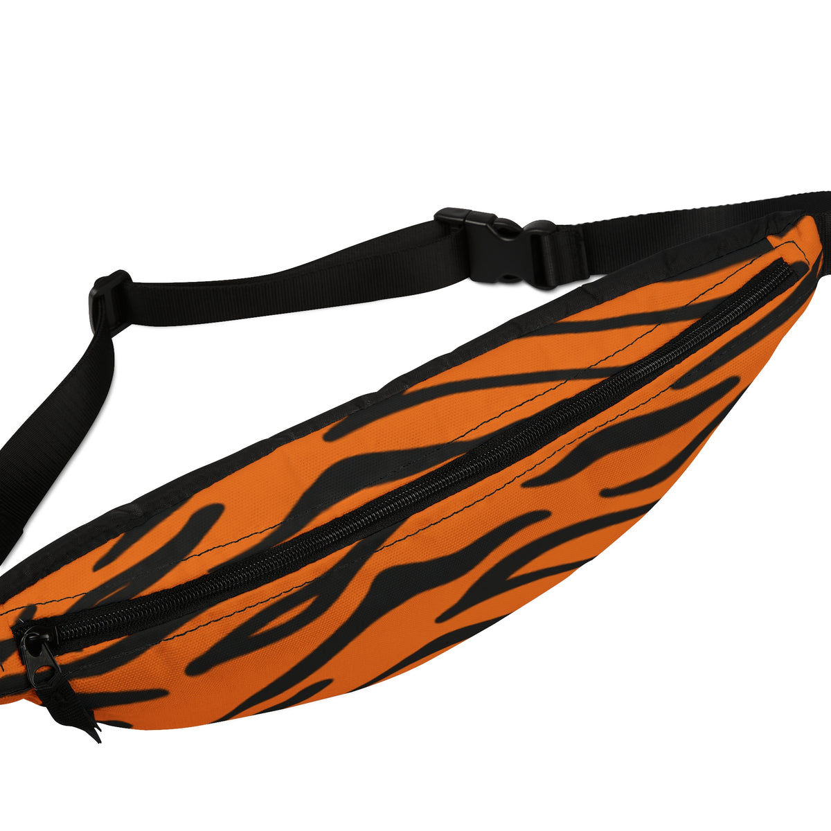 Orange Tiger Stripe Fanny Pack