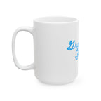 Inspirational Ceramic Mug - "Graced by Faith" - 11oz & 15oz