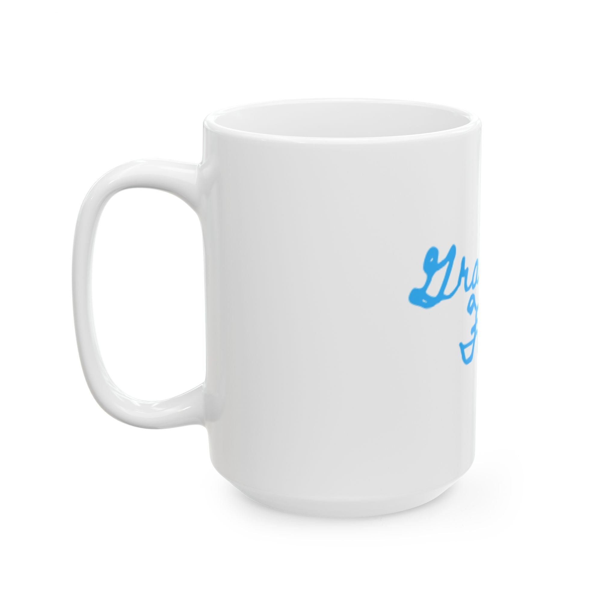 Inspirational Ceramic Mug - "Graced by Faith" - 11oz & 15oz