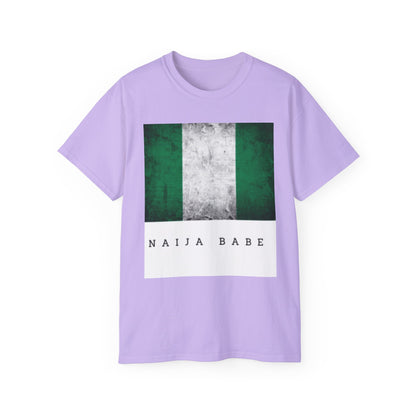 Naija Babe Unisex Ultra Cotton Tee - Celebrate Nigerian Pride