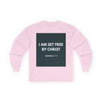 Galatians 5:1 Inspirational Long Sleeve Tee