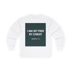 Galatians 5:1 Inspirational Long Sleeve Tee