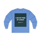 Galatians 5:1 Inspirational Long Sleeve Tee