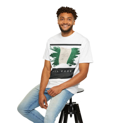 Unisex Nigerian Flag T-Shirt - Naija Boss Graphic Tee