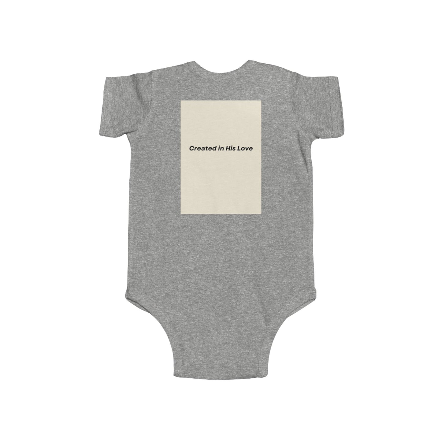 Created in His Love Infant Bodysuit - Adorable Baby Outfit for Newborns