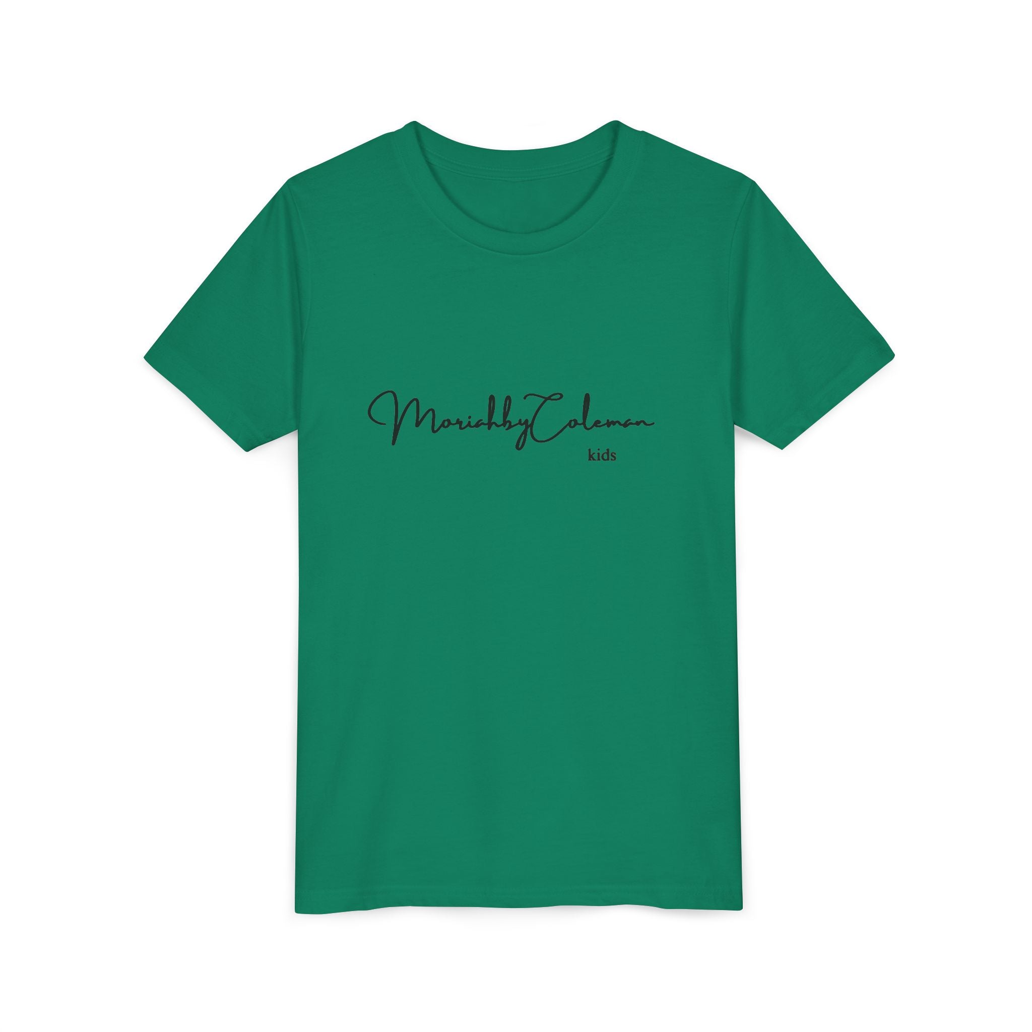 Stylish Youth Tee with Elegant Script Design, Perfect for Kids' Parties, Birthdays, Everyday Wear, Gift Ideas, and Family Photos