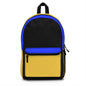 Stylish Colorblock Backpack - Perfect for School & Travel