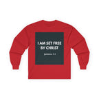 Galatians 5:1 Inspirational Long Sleeve Tee
