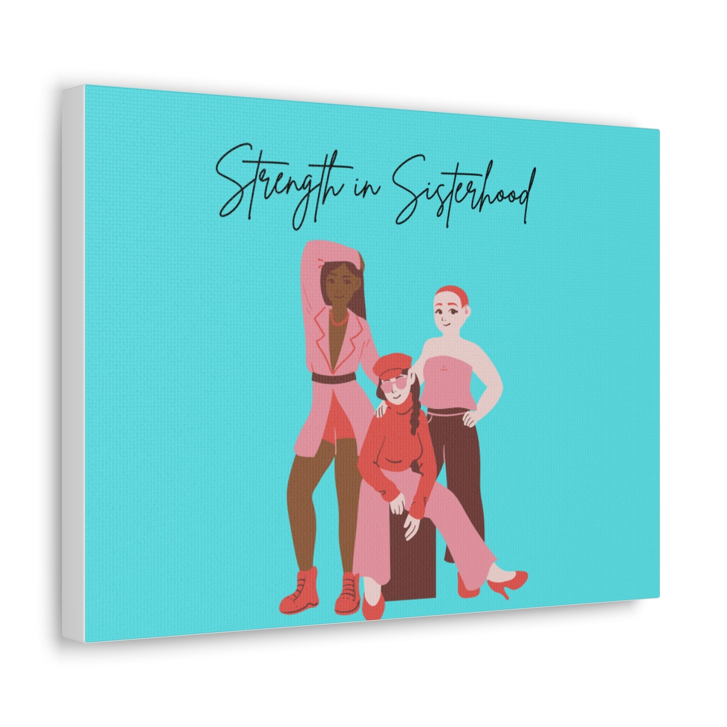 Canvas Gallery Wrap - Strength in Sisterhood Art